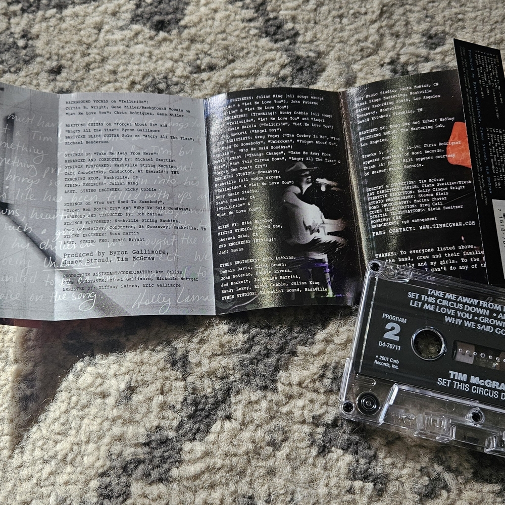 Tim McGraw Music Cassette - Picture 5 of 7